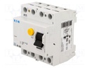 RCD breaker; Inom: 40A; Ires: 30mA; Max surge current: 250A; 400V