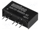 Converter: DC/DC; 1W; Uin: 4.5÷5.5V; Uout: 5VDC; Uout2: -5VDC; SIP7