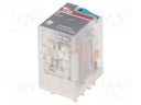 Relay: electromagnetic; DPDT; Ucoil: 48VDC; 12A; max.250VAC