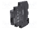 Relay: solid state; Ucntrl: 4÷32VDC; 6A; 48÷600VAC; 1-phase,double