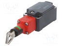 Safety switch: singlesided rope switch; NC x2 + NO; Series: FP