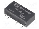 Converter: DC/DC; 1W; Uin: 12V; 15VDC; Iout: 66mA; SIP; 19.5x6x9.5mm