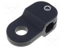 Holder; D: 12mm; S: 10mm; polyamide; Mount.hole diam: 12.5mm