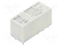 Relay: electromagnetic; DPDT; Ucoil: 12VDC; Icontacts max: 8A; PCB