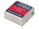 Converter: DC/DC; 20W; Uin: 9÷36V; 24VDC; Iout: 833mA; 1"x1"; 15g