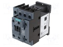 Contactor: 4-pole; NO x4; Auxiliary contacts: NO + NC; 24VAC; 690V