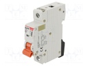 Circuit breaker; 230/400VAC; Inom: 16A; Poles: 1; Charact: C; 6kA