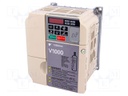 Inverter; Max motor power: 0.4kW; Out.voltage: 3x380VAC; IN: 11