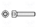 Screw; M4x16; DIN: 912; Head: cheese head; imbus; steel; zinc