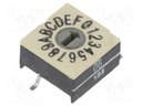 Switch: rotary; Pos: 16; 1uA/20mVDC; -25÷85°C; Mounting: SMD