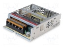 Power supply: switching; for building in; 38W; 48VDC; 0.75A; OUT: 1