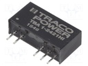 Converter: DC/DC; 1W; Uin: 21.6÷26.4V; Uout: 5VDC; Uout2: -5VDC; SIP7