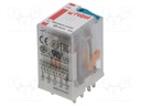 Relay: electromagnetic; 4PDT; Ucoil: 110VDC; 6A/250VAC; 6A/24VDC