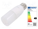 LED lamp; neutral white; E27; 230VAC; 1050lm; 9.5W; 240°; 4000K