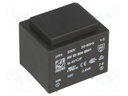 Transformer: encapsulated; 2.6VA; 230VAC; 10V; 260mA; Mounting: PCB