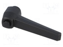 Lever; adjustable; Thread len: 18mm; Lever length: 92mm