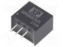 DC/DC Converter, Regulated, ITE, 1 Output, 1.65 W, 3.3 V, 500 mA, SR Series