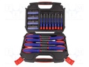 Screwdrivers; Pcs: 56; Package: case