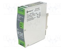 Power supply: switched-mode; for DIN rail; 76.8W; 24VDC; 3.2A