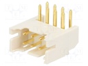 Socket; wire-board; male; PHD; 2mm; PIN: 8; THT; Layout: 1x8