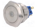 Switch: vandal resistant; Pos: 2; SPDT; 3A/220VAC; 5A/24VDC; IP65