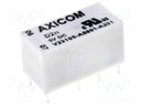 Relay: electromagnetic; DPDT; Ucoil: 24VDC; 0.5A/125VAC; 1A/30VDC