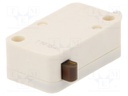 Microswitch SNAP ACTION; without lever; SPDT; 10A/250VAC; Pos: 2