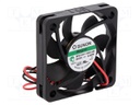 Fan: DC; axial; 5VDC; 50x50x10mm; 23.32m3/h; 30.7dBA; Vapo; 5800rpm