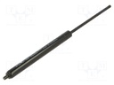 Gas spring; Thread: M6; E: 275mm; Øout: 15mm; Piston diam: 6mm; 100N