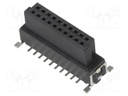 Connector: PCB to PCB; female; PIN: 20; 1.27mm; -55÷125°C; UL94V-0