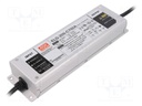 Power supply: switched-mode; LED; 200.2W; 142÷286VDC; 350÷700mA