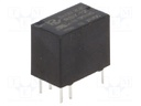 Relay: electromagnetic; SPDT; Ucoil: 12VDC; 0.5A/125VAC; 1A/24VDC