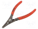 Pliers; internal circlip; Ring: external; Pliers len: 140mm