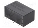 Converter: DC/DC; 1W; Uin: 4.5÷5.5V; 12VDC; Iout: 83mA; SIP7; 4.2g