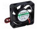 Fan: DC; axial; 12VDC; 40x40x10mm; 16.73m3/h; 31.4dBA; Vapo; 8500rpm