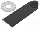 Wire: ribbon; 1.27mm; stranded; Cu; 34x28AWG; unshielded; PVC; black