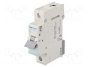 Circuit breaker; 230/400VAC; Inom: 50A; Poles: 1; DIN; Charact: C