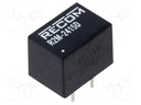 Converter: DC/DC; 2W; Uin: 9÷36V; Uout: 15VDC; Uout2: 15VDC; SIP8