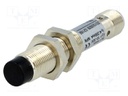 Sensor: inductive; Output conf: NPN / NO; 0÷4mm; 10÷30VDC; M12