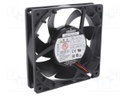 Fan: DC; axial; 125x125x25mm; 150m3/h; 40dBA; ball bearing; 2850rpm