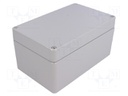 Enclosure: multipurpose; X: 100mm; Y: 160mm; Z: 81mm; ALUEIN; grey