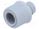 Conduit end cover; ØBraid : 10mm; polypropylene; SILVYN® FPS