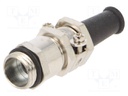 Cable gland; with strain relief; PG7; IP65; Mat: brass