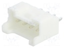 Socket; wire-board; male; PA; 2mm; PIN: 4; THT; 3A; Locking: latch