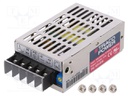 Power supply: switched-mode; modular; 25W; 5VDC; 79x51x28.5mm