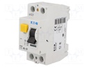 RCD breaker; Inom: 40A; Ires: 100mA; Max surge current: 250A; 230V