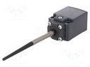 Limit switch; rubber seal,spring, total length 101,5mm; 6A