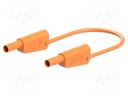 Test leads; 19A; 4mm banana plug-4mm banana plug; Urated: 1000V