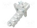 Holder; for cutting metallic conduits