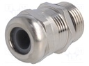 Cable gland; with long thread; M20; IP68; Mat: brass; 10bar